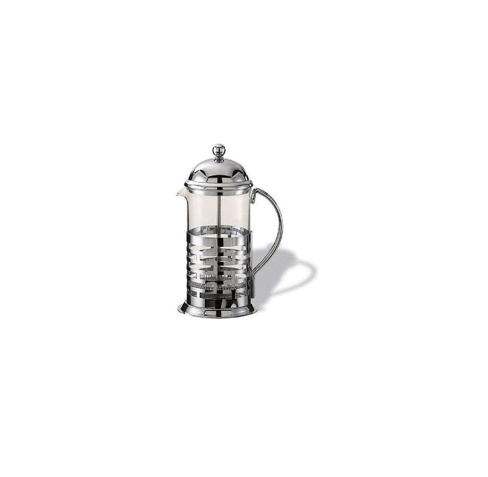 Service Ideas T277B .35 Liter (12.3 oz.) Glass / Chrome Coffee Press