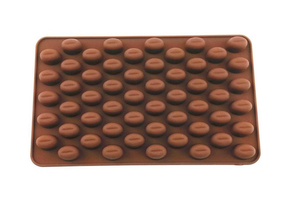 yueton 55 Cavity Silicone Coffee Beans Mold Chocolate Candy Ice Cube Tray Cake Decoration Bakeware Mould Maker N6