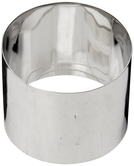 Fat Daddio's Stainless Steel Round Cake and Pastry Ring, 6 Inch x 2 Inch N11