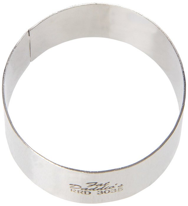 Fat Daddio's Stainless Steel Round Cake and Pastry Ring, 6 Inch x 2 Inch N12