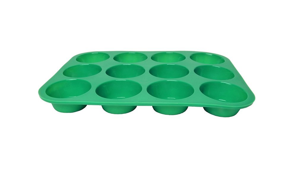 Hot Dot 12 Cup Silicone Muffin Pan N4