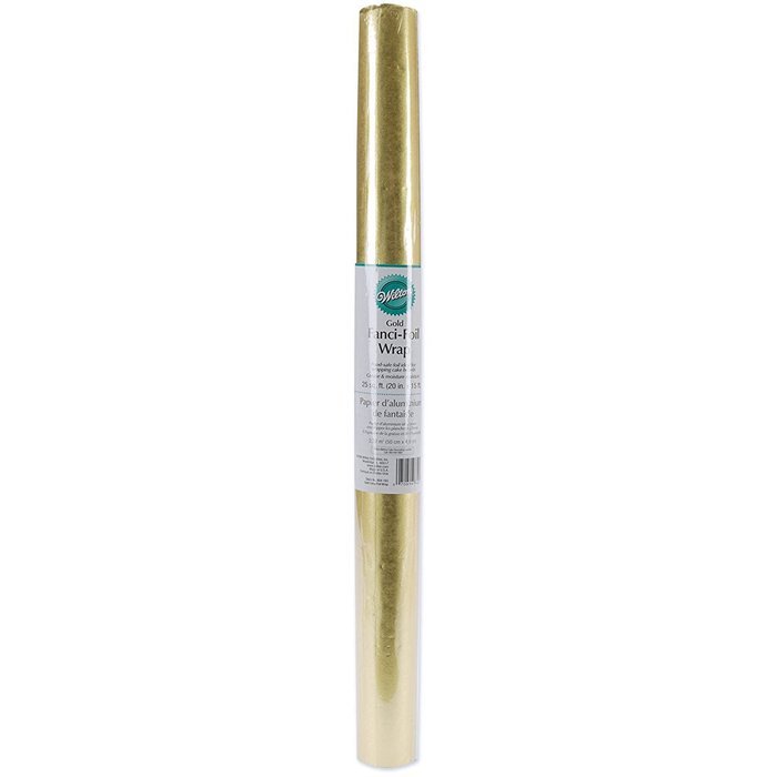 Wilton 804-123 Silver Peg Decorative Fanci Foil, 15-Feet