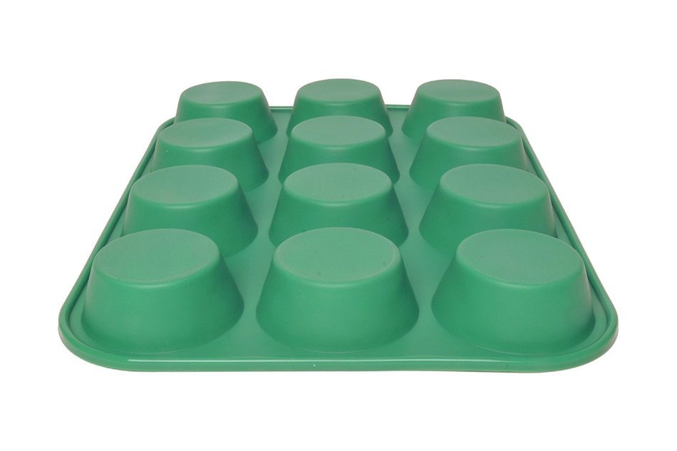 Hot Dot 12 Cup Silicone Muffin Pan N6