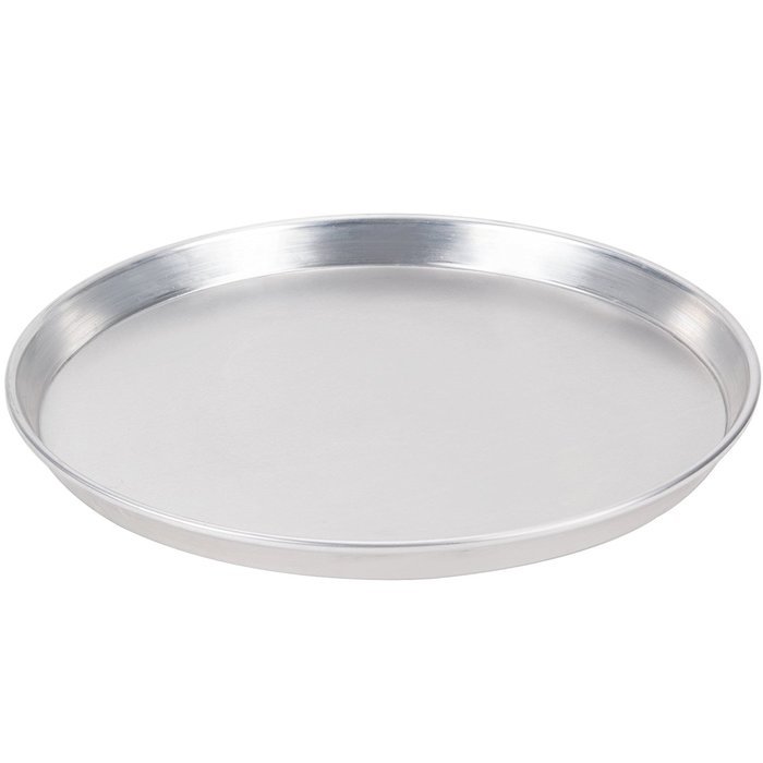 American Metalcraft HADEP14 14" x 1" Heavy Weight Aluminum Tapered / Nesting Deep Dish Pizza Pan N2