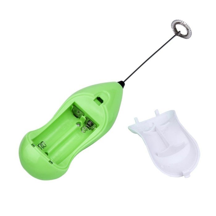 GBSELL Handheld Electric Hot Drinks Milk Frother Foamer Whisk Mixer Stirrer Egg Beater (Red) N8