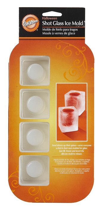 Wilton 570-1177 Cheers Ice Shot Glass Mold N4