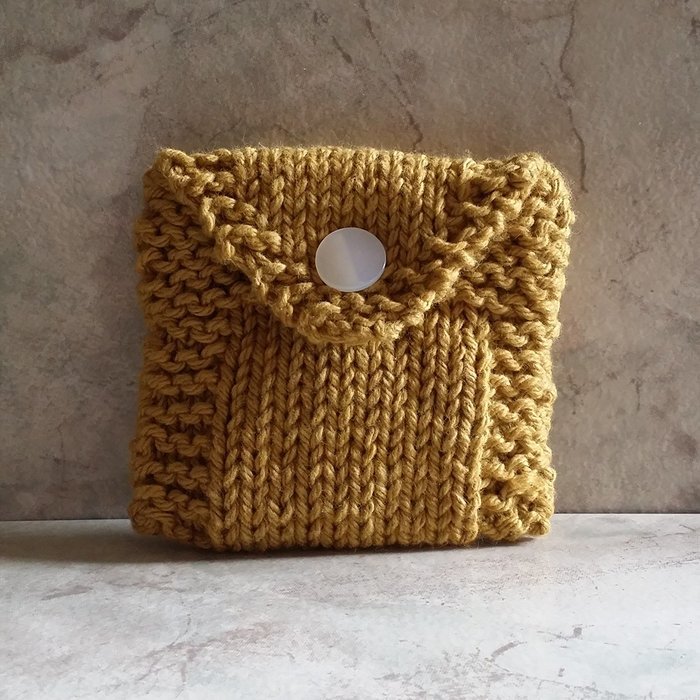 Dijon Mustard colored Tea Bag Holder