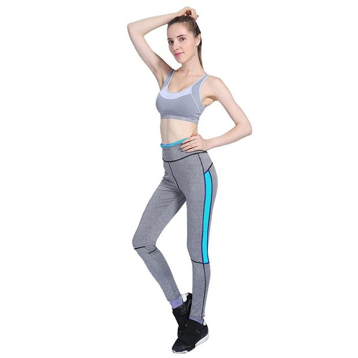 PHOTNO Women Sports Trousers Athletic Gym Fitness Yoga Leggings Pants N7