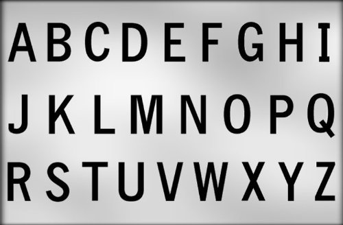 CK Products 1-7/8-Inch Alphabet Chocolate Mold