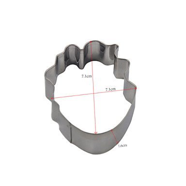 Sher FOUR-C Stainless Steel Cutter Parrot Tulip Flower Biscuit Cake Cookie Cutters Baking Cookie Fondant Decorating... N3