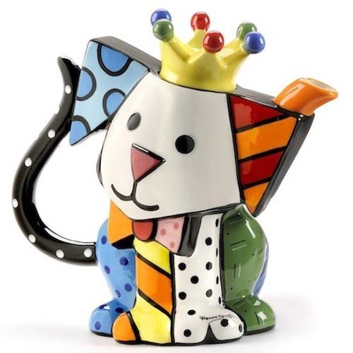 Romero Britto - Teapot Dog Teapot