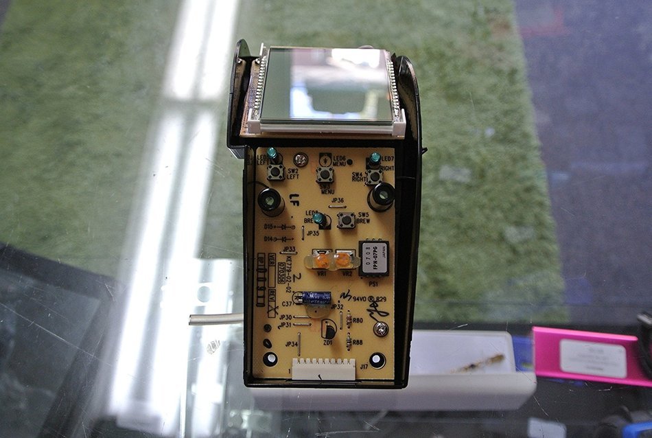 Keurig B70 LCD display + Circuit + Housing Replacement Part N2
