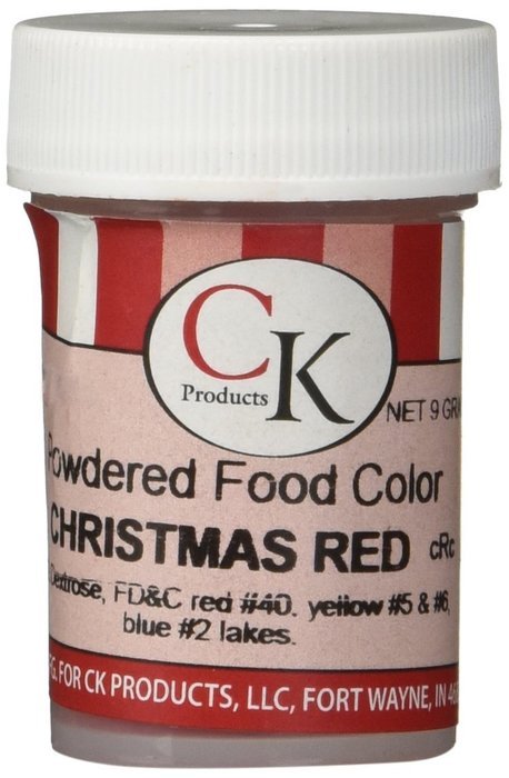 Christmas Red Powdered Food Coloring