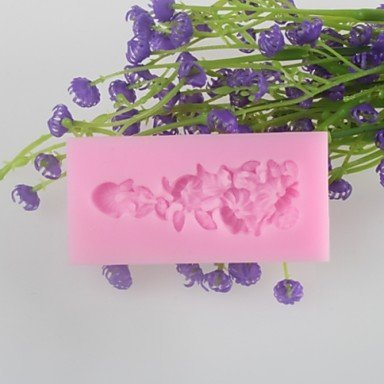 Y&XL&H Flower Shaped Fondant Cake Chocolate Silicone Mold, Decoration Tools Bakeware N4