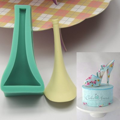 Anyana 3D Stilleto High Heel Lady Shoe Silicone Fondant Mold Cake Decorating Pastry Gum Pastry Tool Kitchen Tool... N3
