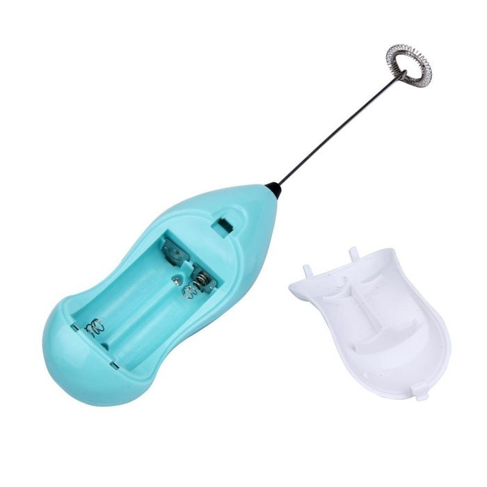 GBSELL Handheld Electric Hot Drinks Milk Frother Foamer Whisk Mixer Stirrer Egg Beater (Red) N11