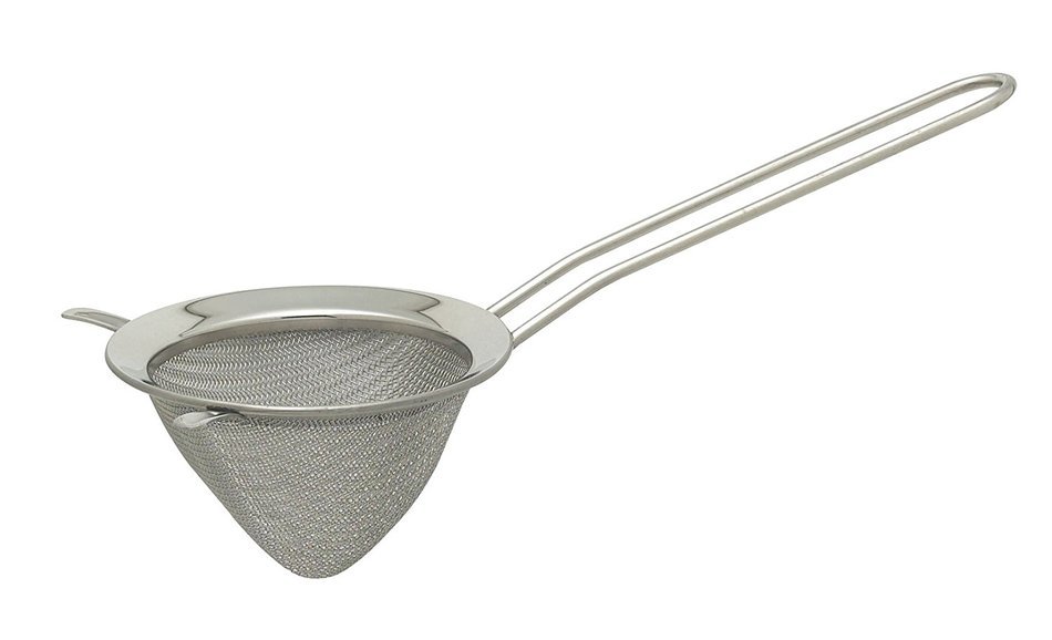 HIC Fine Mesh Tea Strainer Set, 18/8 Stainless Steel, 2.5-Inch N2