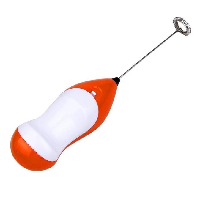 GBSELL Handheld Electric Hot Drinks Milk Frother Foamer Whisk Mixer Stirrer Egg Beater (Red) N15