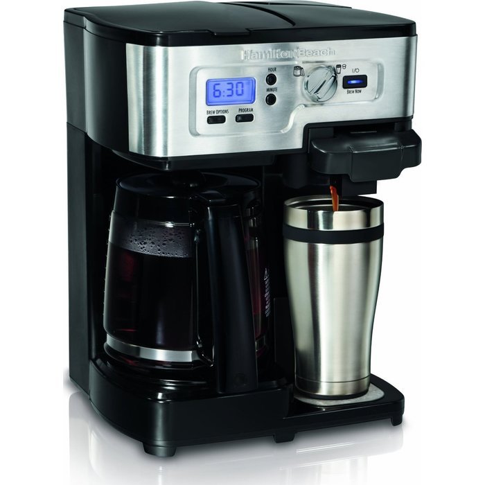 Hamilton Beach 49983 2-Way FlexBrew Coffeemaker (Certified Refurbished)