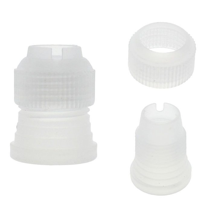 MMRM 6-Piece Pastry Tube and Tips Set DIY Pastry Tubes Cookies Making Nozzle N6