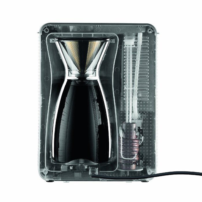 BODUM 11001-01US Bistro B. Over Automatic Pour-Over Electric Coffeemaker, 1.2-Liter N12