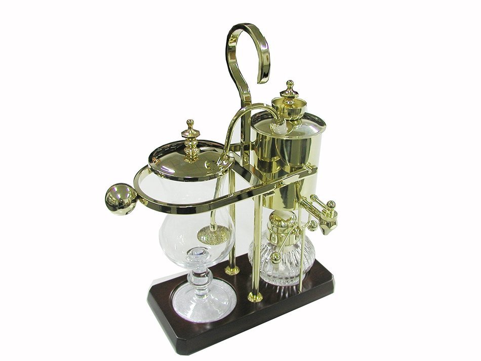 JustNile Royal Belgian Balancing Siphon Coffee Maker - Chrome