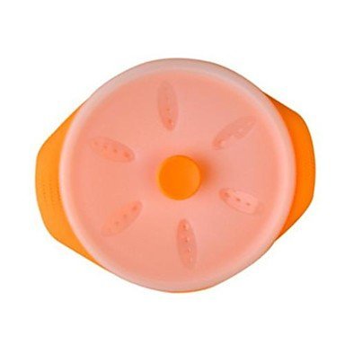 Y&XL&H Unfoldable Bowl with Lid for Baking or Outdoor Camping, Food Safe Silicone Material, Random Color N3