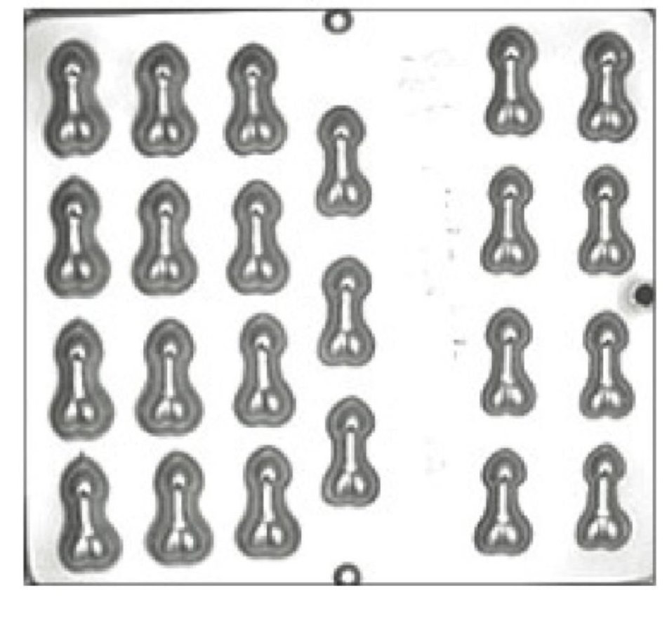 Mini Penis / Micro Penis "Bite Size" Chocolate Candy Mold 781