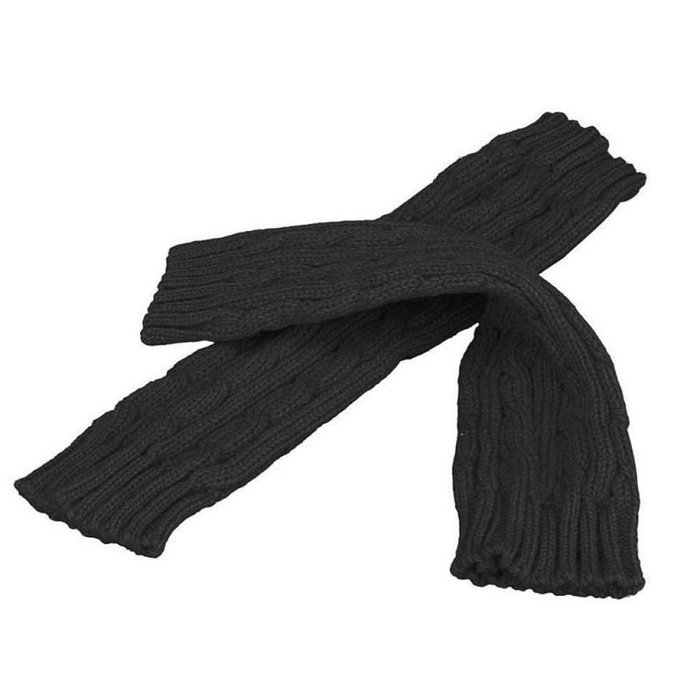 Long Fingerless Gloves,Morecome Winter Wrist Arm Hand Warmer Knitted Mitten (Black) N23