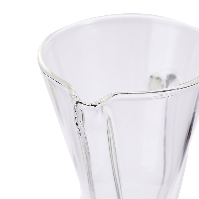 Hand Drip Coffee Maker 500ml 17oz Thickened Heat Resist Glass Pour Over Drip Pot Tea Server with Handle N3