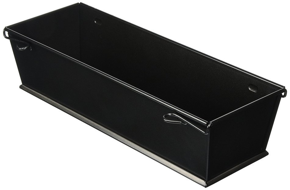 Paderno World Cuisine 11.875 by 3.125 Inch Non-Stick Pate Mold with Removable Bottom N4