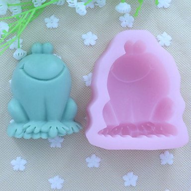 Y&XL&H Frog Animal Soap Mold Fondant Cake Chocolate Silicone Mold, Decoration Tools Bakeware N2