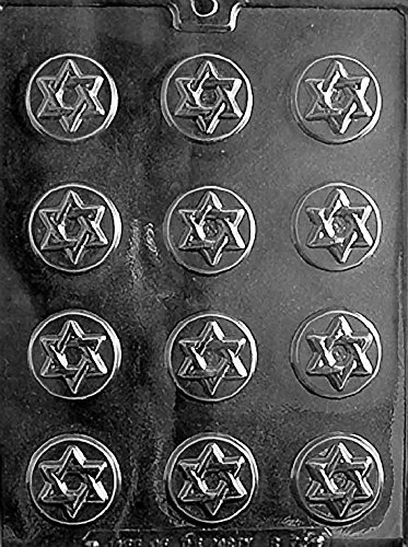 hanukkah Star of David Chocolate Mold Soap Mold SHIPS SAME DAY! m122