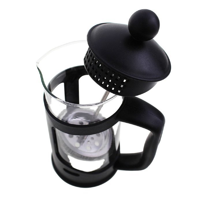 YINGMO French Press 350ml 12 oz Coffee, Espresso & Tea Maker, Stainless Steel & Heat Resistant Borosilicate Glass... N7
