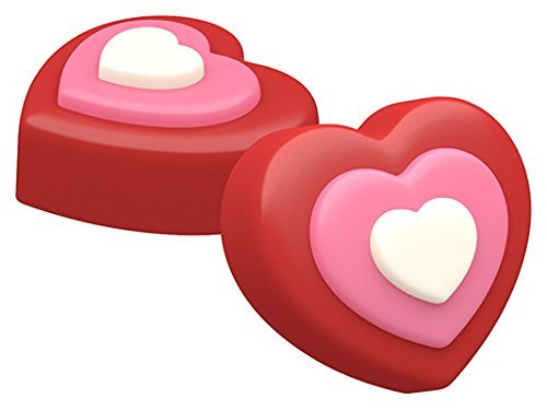 SpinningLeaf Layered Heart Sandwich Cookie Mold N3