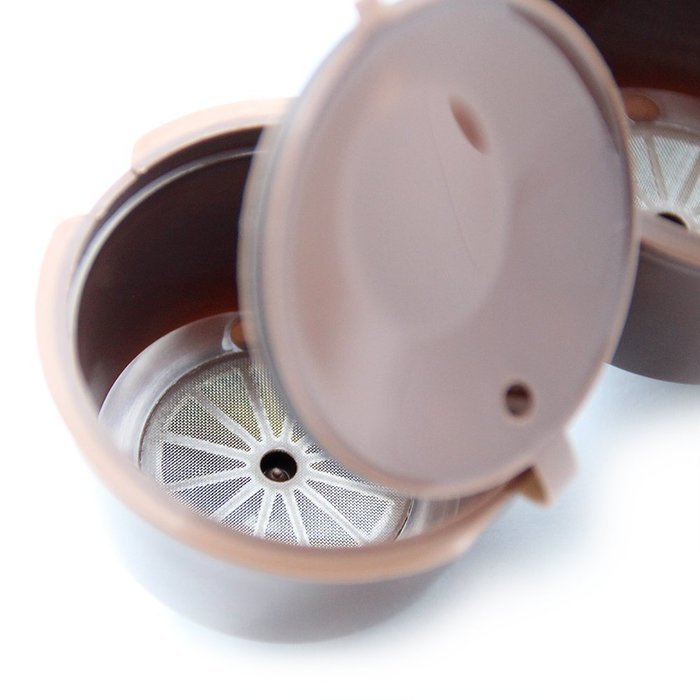 RECAPS 6 Cups/Pack Refillable Dolce Gusto Coffee Capsule Refilling More Than 200 Times Reusable Dolce Gusto Coffee... N5