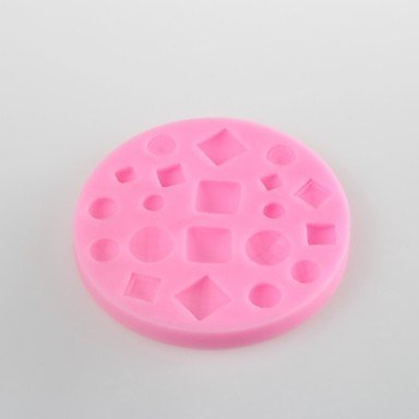 Y&XL&H Button Gem Shaped Fondant Cake Chocolate Silicone Mold Mould,Decoration Tools Bakeware N3