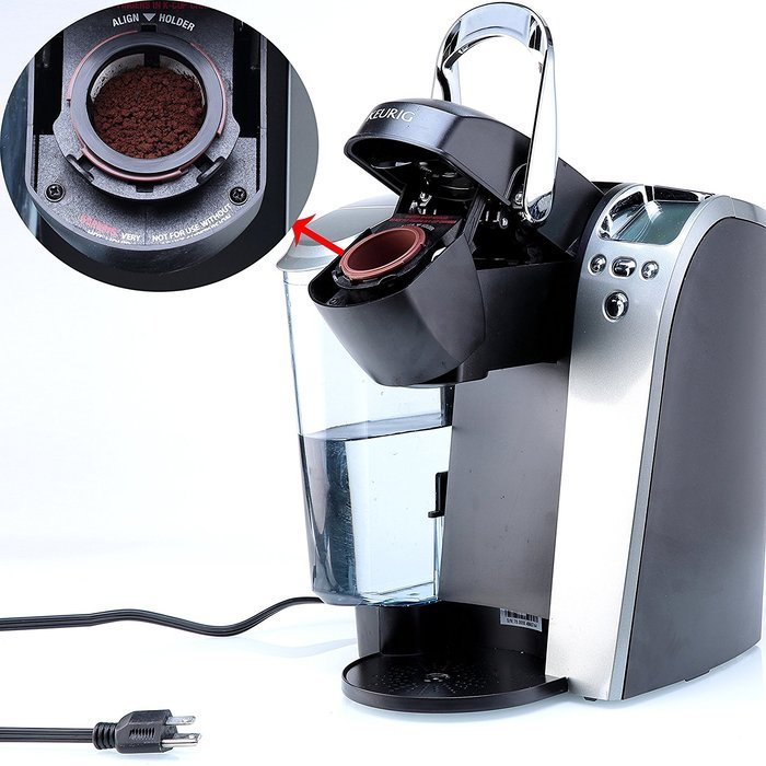 UPGRADED SySrion-Cup Reusable Coffee Filter For the Keurig Home Brewers (1, Mocha) N5