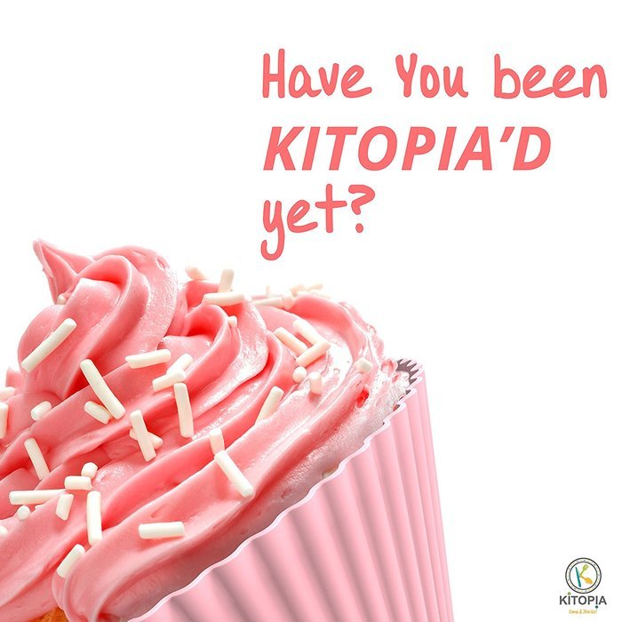Kitopia's Premium Quality Silicone Baking Cups. Muffin Molds Including 6 Of Our Delicious Recipe Ebooks N6