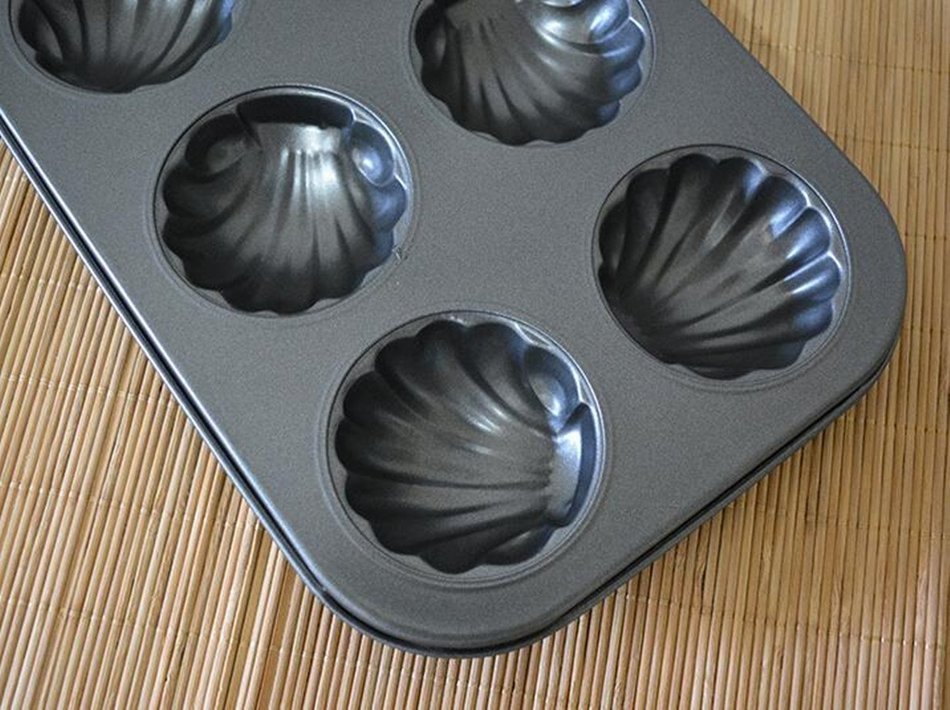 Non-Stick Madeleine Pans,Cake Mold 6-cup Free Image Download