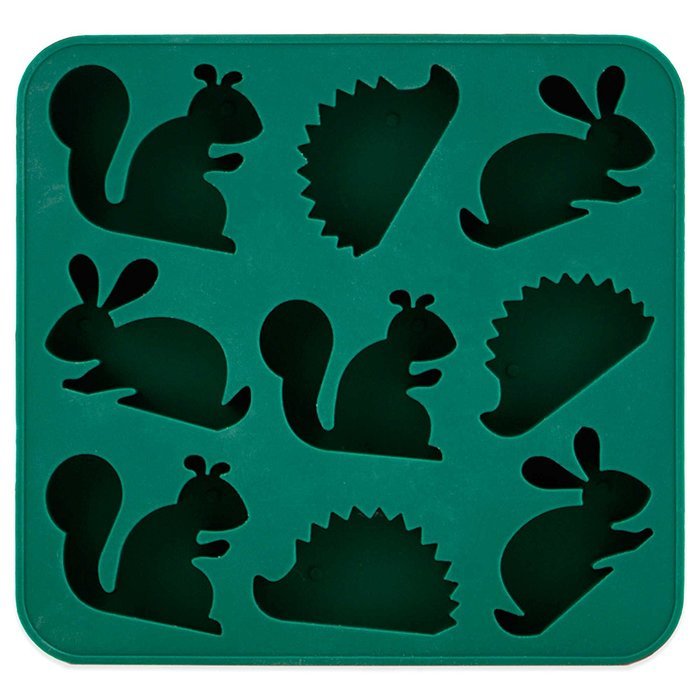 Kikkerland Design Woodlands Ice Tray