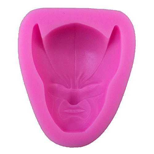 Everyshine 3D Wolverine Style Fimo Cupcake Decorating Sugar Silicone Fondant Mold