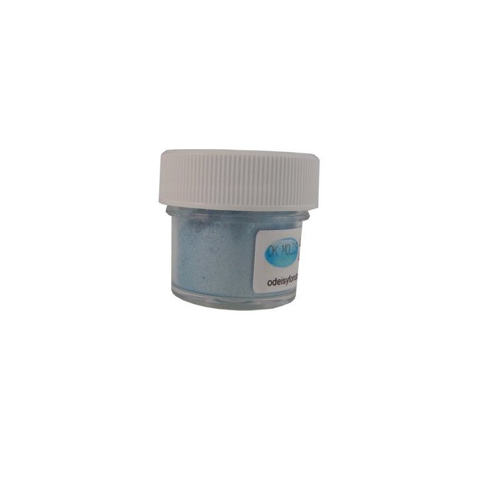 Pastel Blue luster dust 1 oz Jar cake cupcake candy decorations M4445