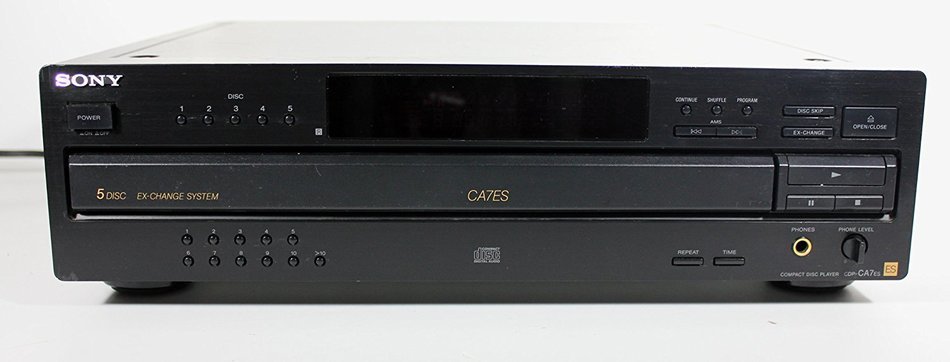 SONY ES CDP-CA7ES 5-CD COMPACT DISC CHANGER