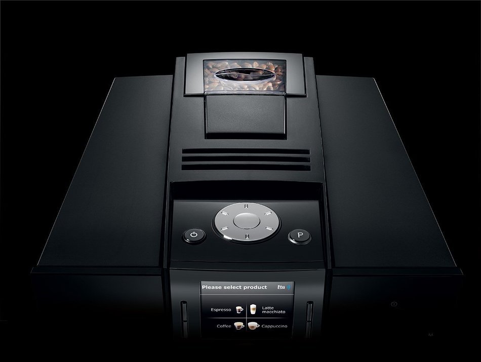 Jura IMPRESSA F8 Automatic Coffee Machine, Black N2