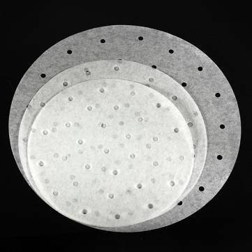 UR Bakeware 50pcs Dim Sum Paper Bamboo Cage Steamed Paper N4