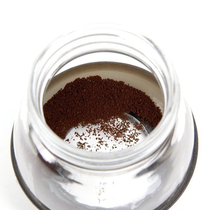 LAGUTE Handheld and Portable Manual Coffee Mill Grinder with Ceramic Burr (Black) N12