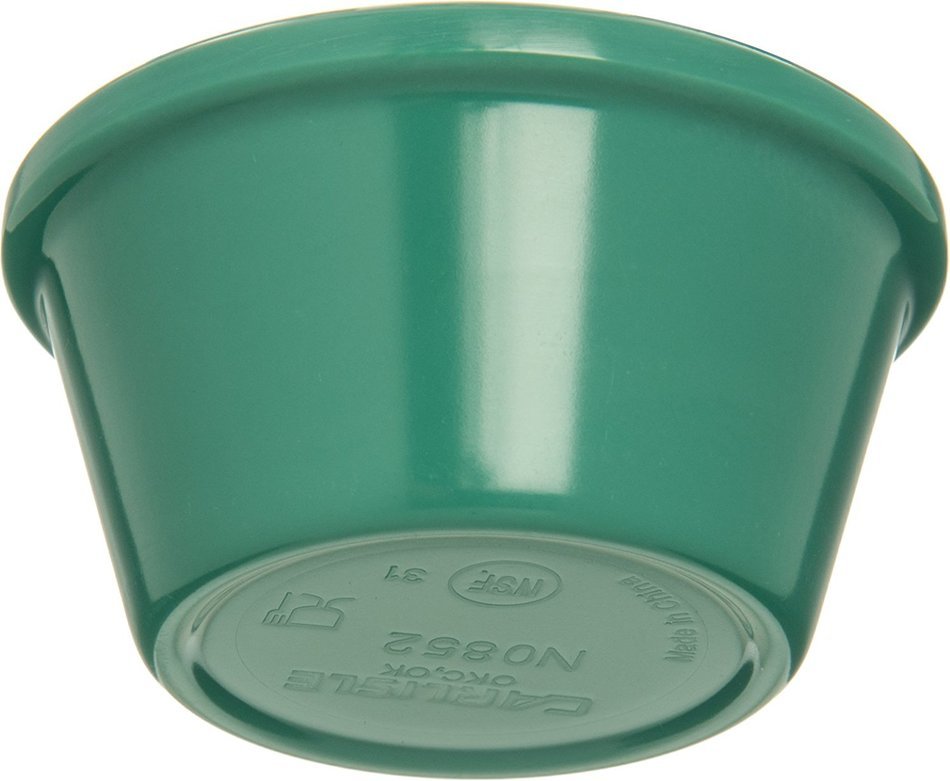 Honey Yellow Melamine Smooth Ramekin -- 72 per case N3