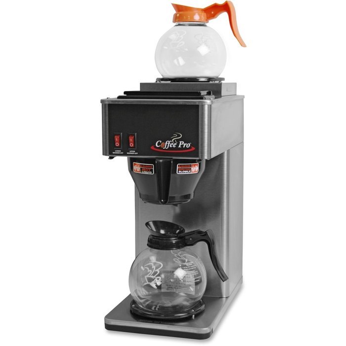 Coffee Pro CFPCP2B Coffee Makers, 14.5" Length, 14.5" Width, 8.5" Height, 17.5 lb