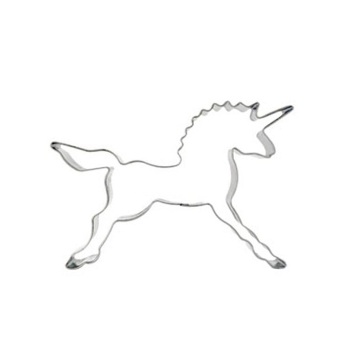 DSSY Stainless Steel Mousse Ring Unicorn Cookie Cutters DIY Baking Molds